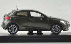 Silver / Gray 1:43 Scale Diecast Mazda Demio Model