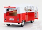 Pink / Blue / Orange / Red 1:36 Scale Kids Diecast VW Bus Toy
