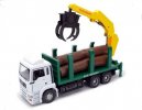Kids 1:32 Scale White-Green Germany MAN Lift Truck Toy