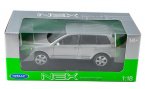 Welly 1:18 Scale Silver / Gray Diecast VW Touareg Model