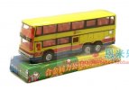 Kids Red / Yellow / Golden Diecast Hong Kong Double-Decker Bus