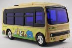 Kids Gray Plastics Electric School Bus Toy