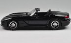 Welly 1:24 Scale Red / Black Diecast 2003 Dodge Viper Model