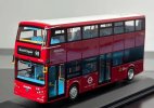 1:64 Scale Red Diecast BYD Double Decker Bus Model