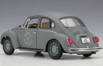 1:24 Scale Gray Welly Diecast Volkswagen Beetle Model