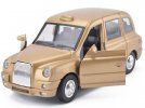 1:32 Scale Kids Golden Pull-back Function Taxi Toy
