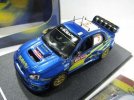 Blue 1:43 NO.5 IXO Diecast Subaru Impreza WRC 2005 Car Model