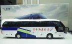 White-Blue 1:43 Scale Die-Cast Neoplan Bus Model