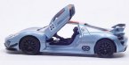 Kids Blue 1:36 Scale Welly Diecast Porsche 918 RSR Toy