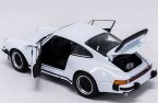 Red / White Welly 1:24 1974 Diecast Porsche 911 Turbo Model