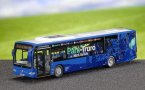 Blue 1:76 Scale CMNL Die-Cast Mercedes-Benz Citaro Bus Model