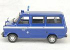 Blue 1:43 Scale Minichamps Diecast 1971 Van Bus Model