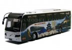 1:42 Scale China Tourism BeiJing Diecast Volvo 9300 Bus Model