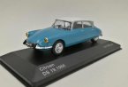 1:43 Scale Blue WhiteBox Diecast 1966 Citroen DS 19 Model