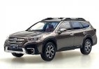 1:43 Scale Gray Diecast 2021 Subaru Outback SUV Model