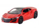 Kids 1:36 Scale Welly Red 2015 Diecast Honda Acura NSX Toy