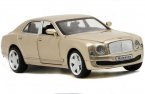 White / Golden /Blue / Purple 1:32 Diecast Bentley Mulsanne Toy
