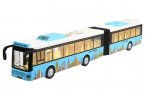 Yellow / Red / White Articulated Design BeiJing City Bus Toy