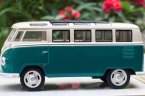 1:24 Scale Green / Red Diecast 1962 VW T1 Bus Toy
