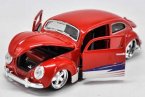 1:24 Scale Maisto Red Diecast 1967 VW Beetle Model
