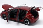 1:18 Scale Wine Red Diecast Nissan Tiida Model