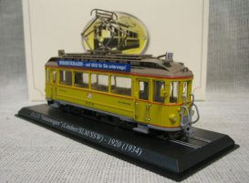 1:87 Ce 2/3 Valutawagen Lindner/SLM/SSW Yellow Tram Model