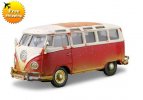 1:25 Scale Red-White MaiSto 1962 VW Microbus Model