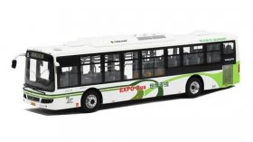 1:76 Scale CMNL NO. 1 ShangHai Sunwin EXPO City Bus Model