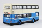 1:76 Scale White-Blue CORGI Hong Kong NO. 260 Double-decker Bus