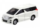 Kids Mini Scale White Diecast Toyota ALPHARD Toy