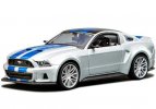 Silver-Blue 1:24 Scale MaiSto Diecast 2014 Ford Mustang Model