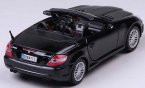 Black / Silver 1:24 Scale Diecast Mercedes-Benz SLK55 AMG Model