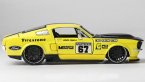 Yellow 1:24 Scale Maisto Diecast 1967 Ford Mustang GT Model