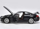 Black 1:18 Scale Diecast BMW 650i Model