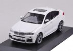 White / Silver / Black / Red 1:43 Scale Diecast BMW X4 Model