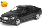 1:36 Matte Black Diecast Mercedes-Benz E63 AMG Car Toy