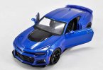 1:24 Scale Blue Maisto 2017 Diecast Chevrolet Camaro ZL1 Model