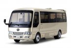 Champagne 1:32 Scale Diecast YuTong T7 Coach Bus Model