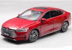 1:18 Scale Red Diecast 2018 BYD Qin Pro DM Car Model