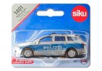 Kids Silver-Blue SIKU 1401 Police Diecast VW Car Toy