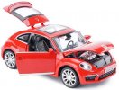 1:32 Scale Green / Blue / Red /Yellow Diecast VW Beetle GSR Toy