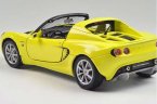 Red / Yellow 1:18 Scale Welly Diecast 2003 Lotus Elise Model