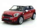 1:24 Welly Blue / Red / Brown Diecast Mini Cooper Paceman Model