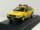 Yellow 1:43 Scale IXO Diecast VW Gol Car Model