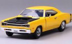 Red / Yellow 1:24 Diecast 1969 Dodge Coronet Super Bee Model