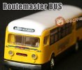 1:55 Scale Yellow / Green / Orange Route Master London Bus Model
