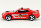 Red Kids 1:38 Scale Fire Dept Diecast Chevrolet Camaro Toy