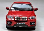 1:24 Scale White / Red / Black Welly Diecast BMW X6 SUV Model