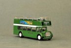 Kids 1:76 Scale Green Color Alloy London Double Decker Tour Bus