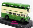 Green 1:76 Scale Oxford British double-decker Bus Model
